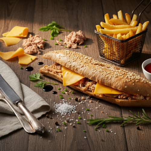 Tiftik Tavuklu Sandviç