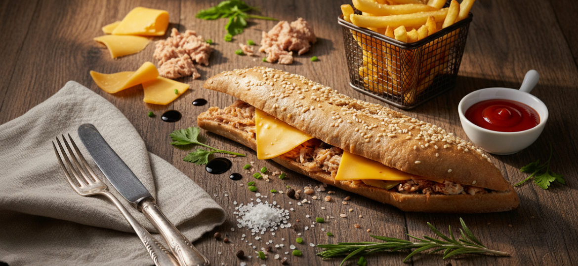 TI╠çFTI╠çK TAVUKLU SANDVI╠çC╠ğ