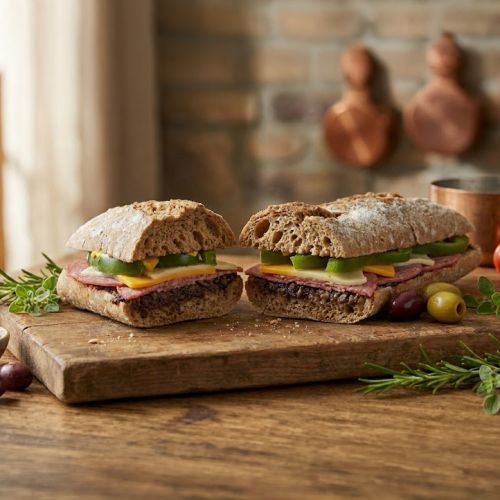 Zeytin Ezmeli Kahvaltılık Sandviç